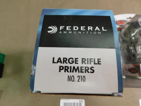 Federal Large rifle primers for reloading NO SHIPPING