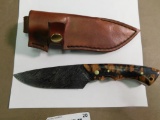Gary Harders SD knives custom Damascus knife