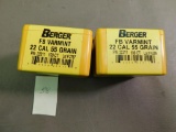 Berger 22 cal bullets for reloading