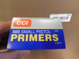CCI #500 small pistol primers NO SHIPPING