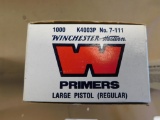 Winchester Large pistol primers for reloading