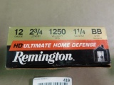 Remington 12 gauge Home Defense shotgun ammunition