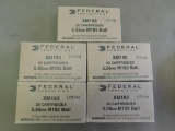 Federal 5.56 XM193 ball ammunition