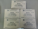 Federal 5.56 XM193 ball ammunition