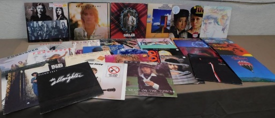 Rod Stewart and More Record Assortment