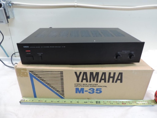 Yamaha M-35 with box.