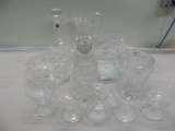 French crystal decanters and more.