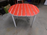 Small Slat-Top Table