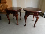 Oval Side Tables