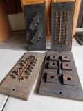 Antique Metal Molds