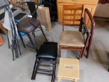 Chairs and Step Stools