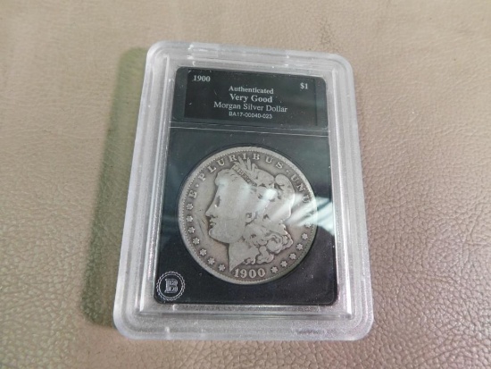 1900 Morgan "O" silver dollar coin
