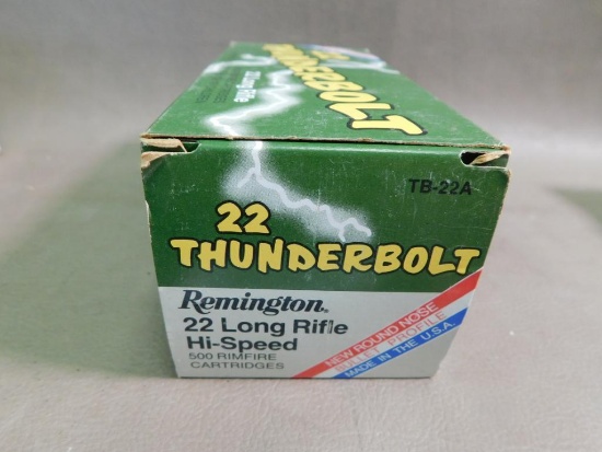 Remington Thunderbolt 22LR ammunition