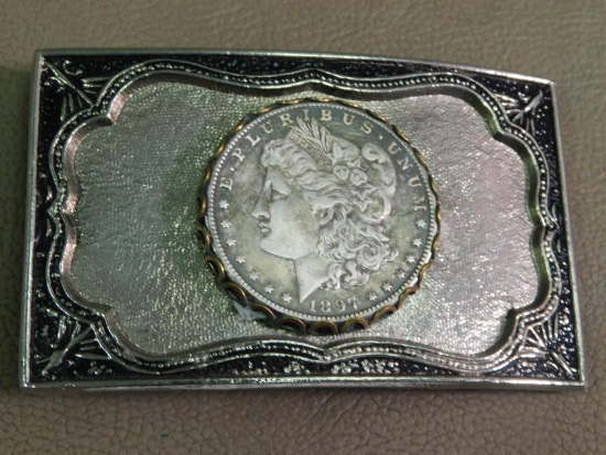 1897 Morgan Silver Dollar coin