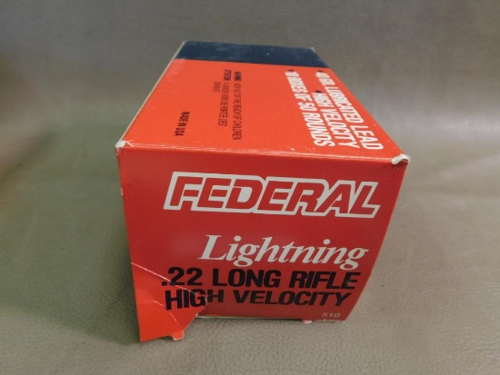 Federal 22 LR ammunition