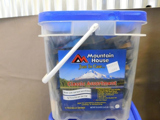 Mountain House Freeze dried backpacking or emergency meals