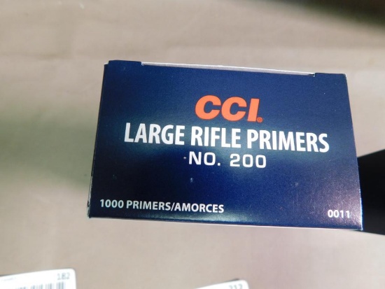 Large rifle primers for reloading NO SHIPPING