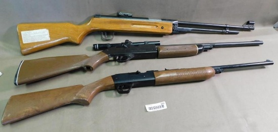 Three Pellet rifles