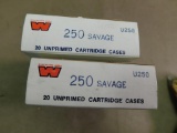 250 Savage brass for reloading