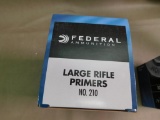 Federal No 210 Large rifle primers for reloading NO SHIPPING