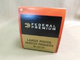 Federal Gold Medal Match Large Pistol Primers NO SHIPPING