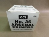 CCI #35 Arsenal primers for reloading 50 BMG NO SHIPPING
