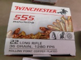 22 LR ammunition.
