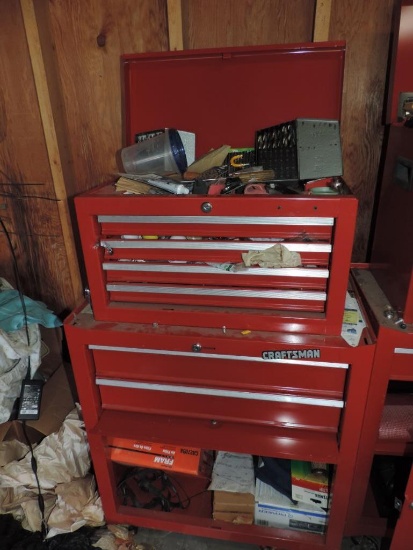 Craftsman Tool Box with Drill Bit Indexes