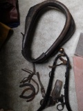 Antique Leather Horse Cuff