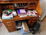 Rolltop Desk and Contents