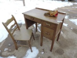 Childs's Desk with Chair