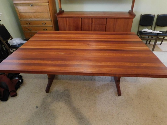 Oversized Drop Leaf Dining Table