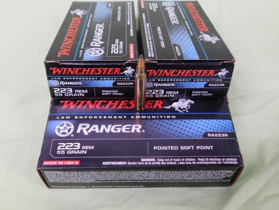Winchester Ranger .223 Ammo