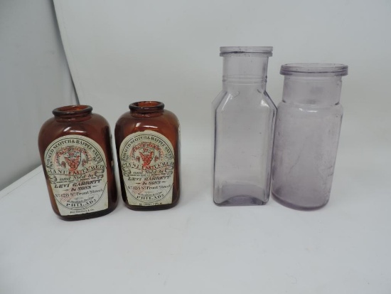 Antique Snuff & Purple Tint Bottles