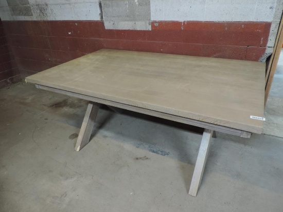 Gray 40x70x30" Table