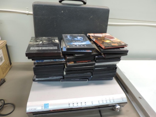 Sony Disc player with DVD's