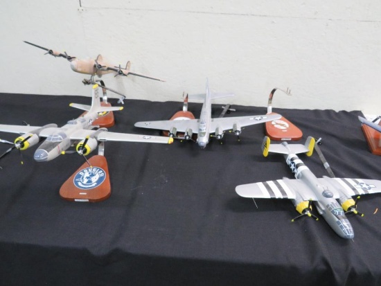 WWII Bomber Model Planes