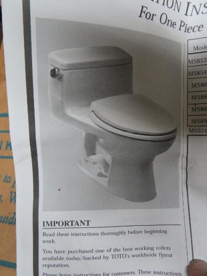 New in Box TOTO Toilet
