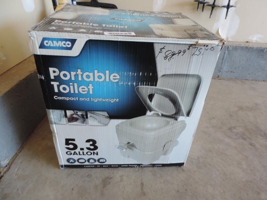 NIB Portable RV Toilet