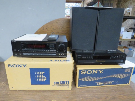 Sony Stereo Equipment