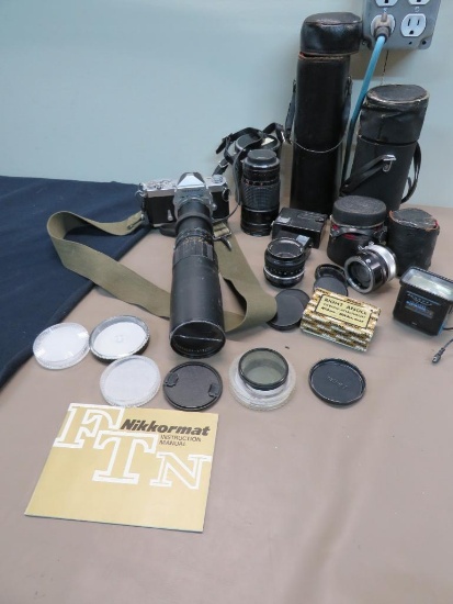 Nikon Nikkormat Camera