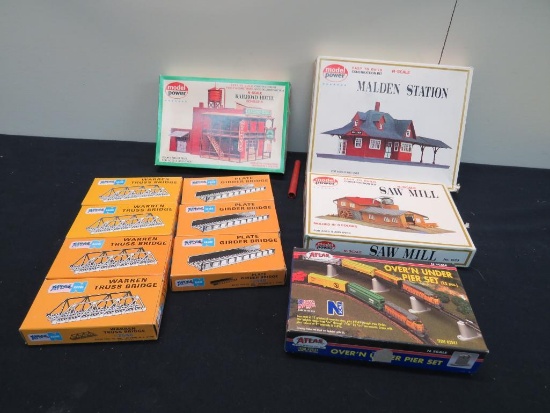 N-Gauge Model Train Kits and Bridges