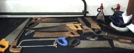 Jack Stands- Waxmaster- Hand Saws