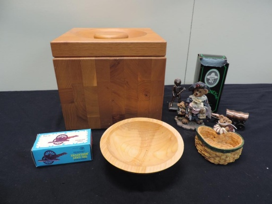 Adams Dorset Vermont Wooden Ice Bucket & More!