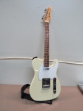 Jay Turser Ivory Electric Guitar