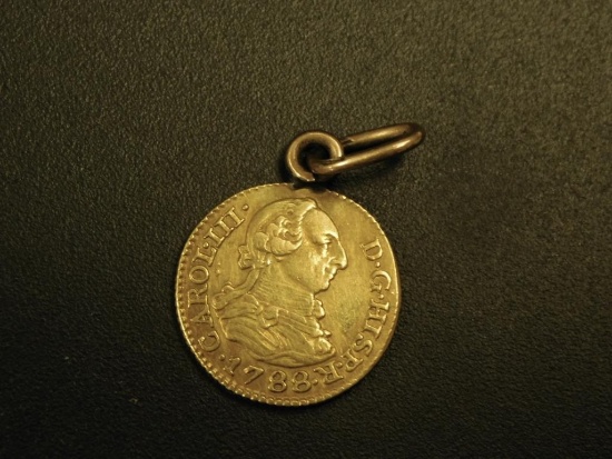 1788 George III Gold Guinea Coin