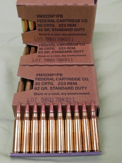 Federal 223 Remington Ammo