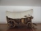 Wooden Covered Wagon Decor