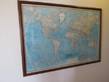 1981 Framed Map