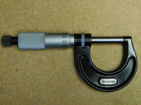 Starrett Micrometer